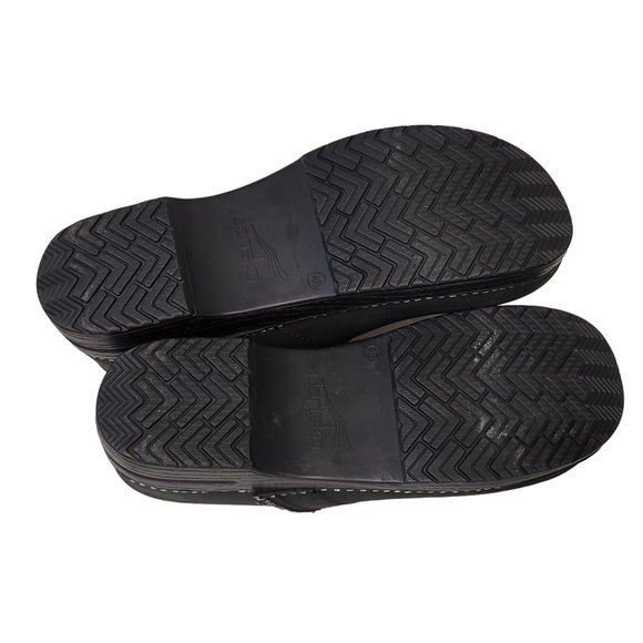 Dansko Personalized Wide Pro black clogs hospital nurse, doctor comfort size 48 - Picture 4 of 8